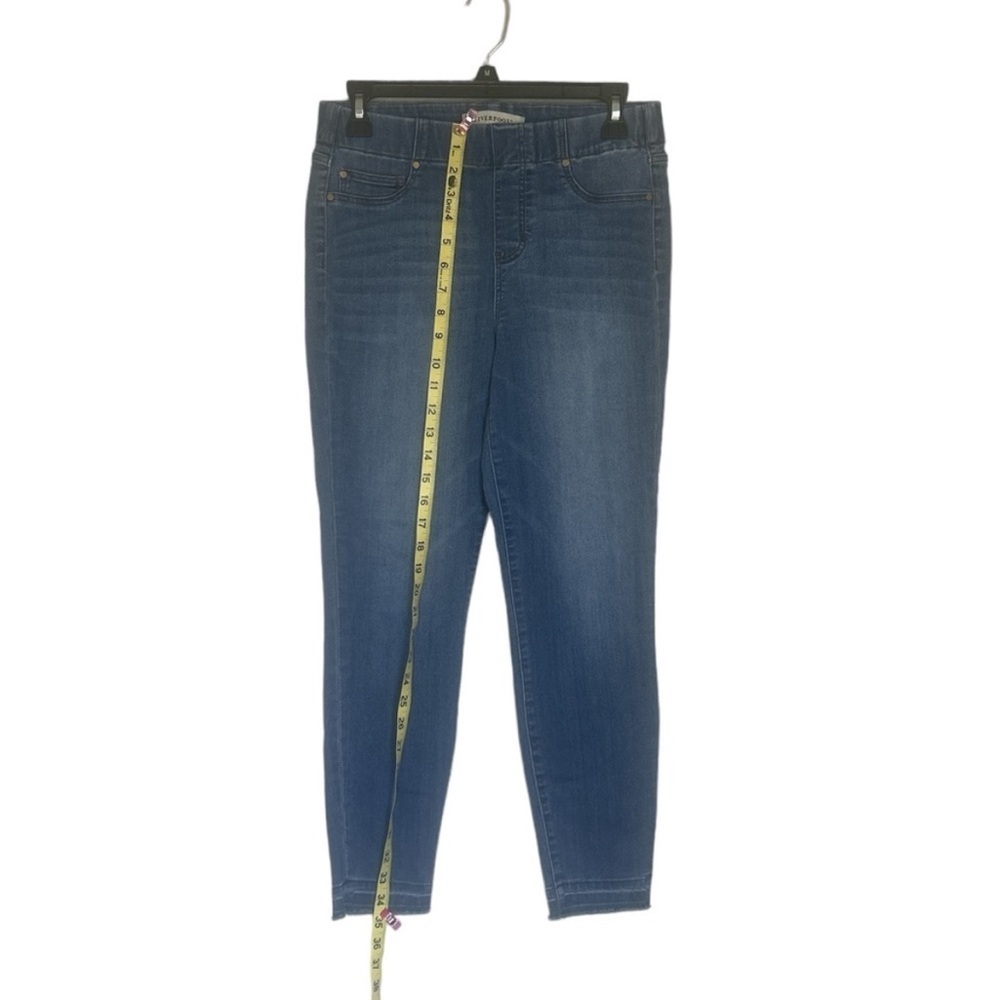 Liverpool denim jeggings with raw hem size 6 - Picture 4 of 6
